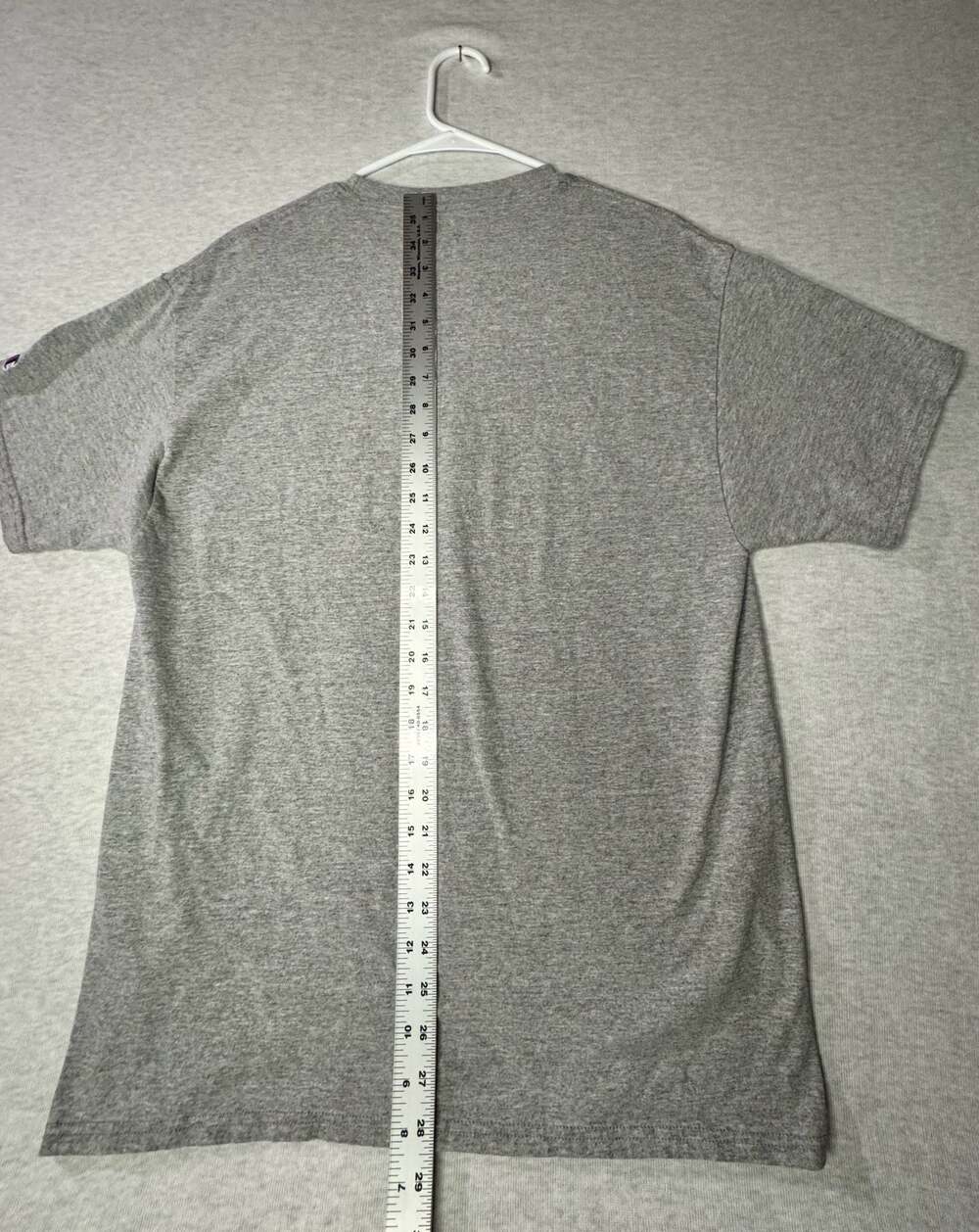 Champion Gonzaga Bulldogs Arch Logo Heather Gray T-Shirt - Picture 8 of 8